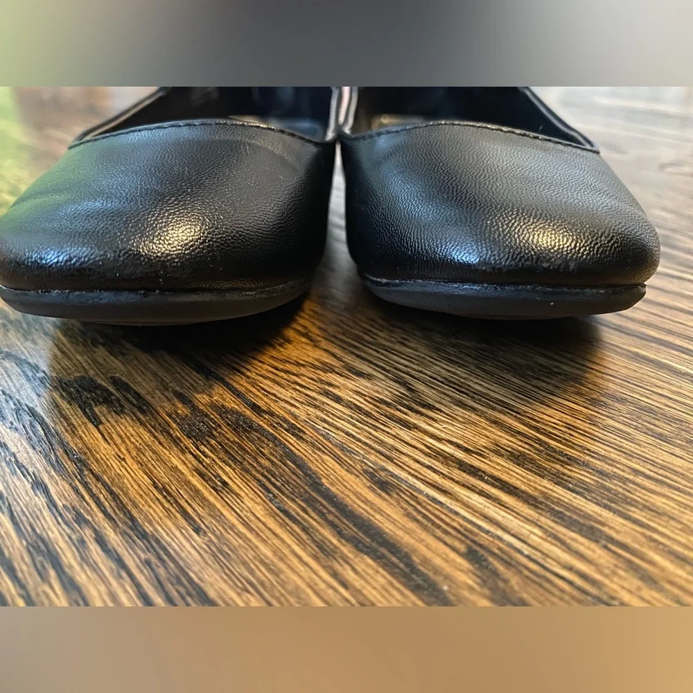 Nina Little Girls Black Leather Marissa Sz 9